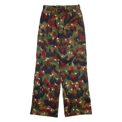 Camo Cargo Mens Trousers Green Relaxed Bootcut W28 L32