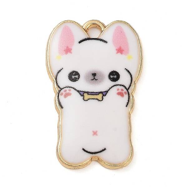Rack Plating Alloy Enamel Pendants