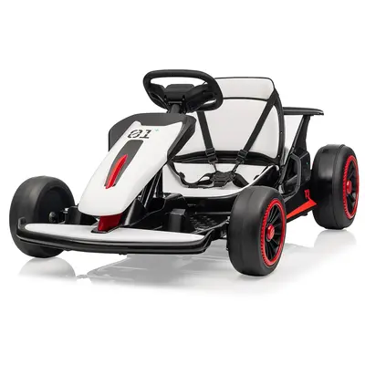 Garvee Ride - G Series: 6+,24V Drift Kart with 2X150W Strong Motor, 7AH Big Battery, Electric Pedals, Electric Go Kart Outdoo...