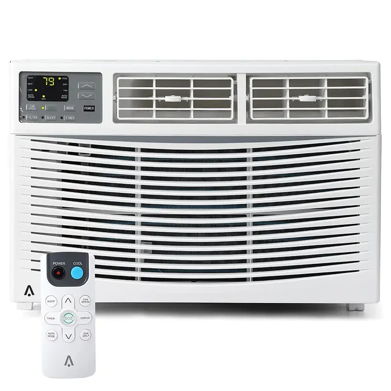 Garvee 8000 BTU Window Air Conditioner U-Shaped With RC, High-Efficiency Cooling Small Window Air Conditioner with Remote Con...