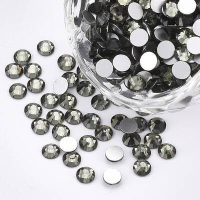 Glass Rhinestone Flat Back Cabochons