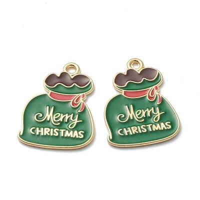 Alloy Enamel Pendants