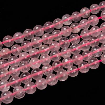 Natural Rose Quartz Beads Strands