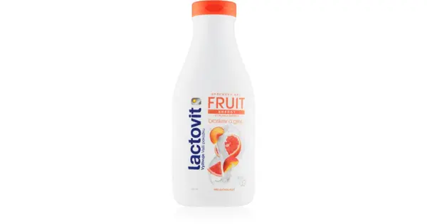 Lactovit Peach and Grapefruit Energy Shower Gel (Fruit Shower Gel) - 500 ml