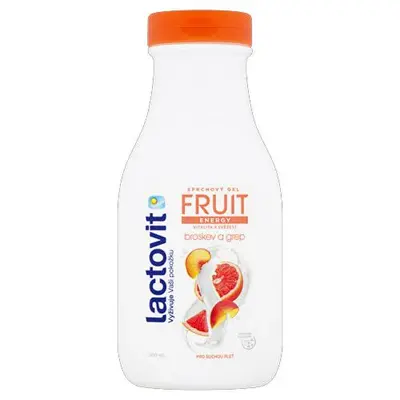 Lactovit Gel Doccia Energetico Pesca E Pompelmo (Gel Doccia Alla Frutta) - Volume: 500 Ml