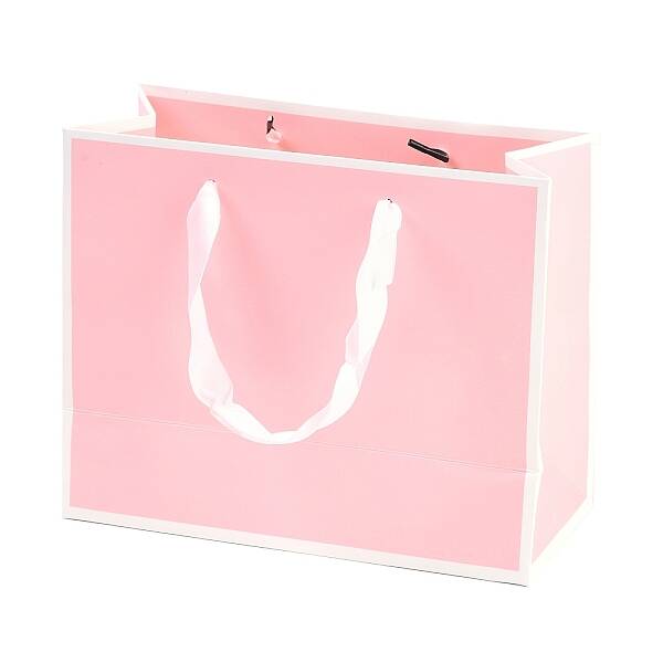 Rectangle Paper Bags with Rope Handles