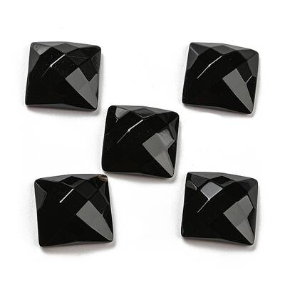 Natural Black Onyx Cabochons