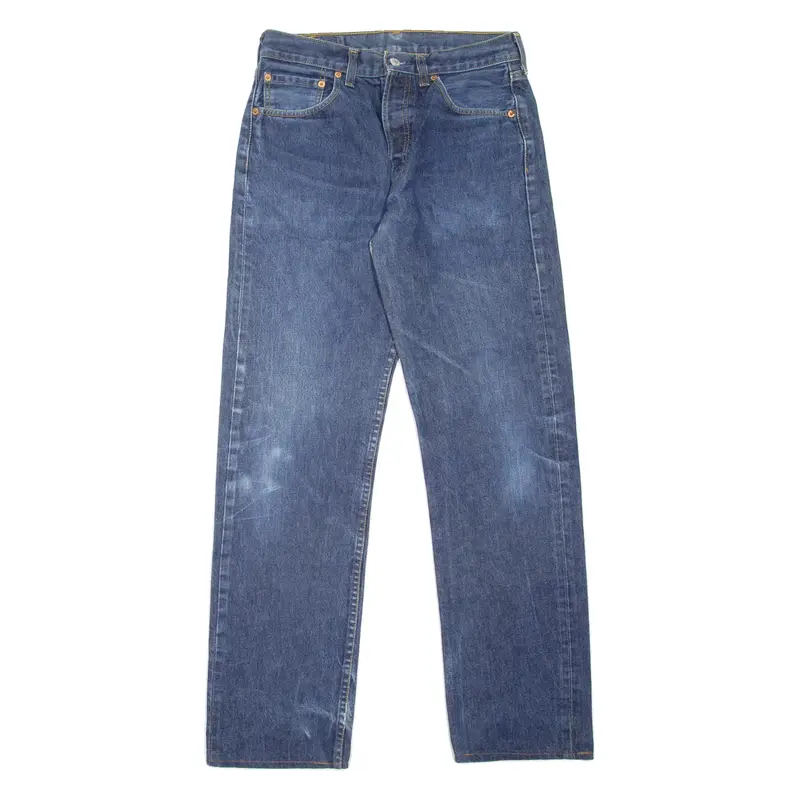 LEVI'S 501 Jeans Mens Blue Regular Straight W29 L31