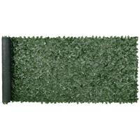 VEVOR Ivy Privacy Fence, 59 x 158in Artificial Green Wall Screen, Greenery Ivy Fence w/ Mesh Cloth Backing and Strengthened J...