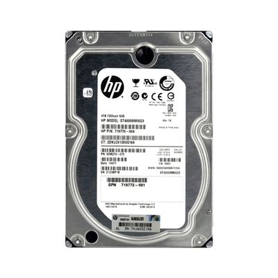 719770-004 HP 4TB 6Gb/s SAS 7200 3.5-Inch Hard Drive