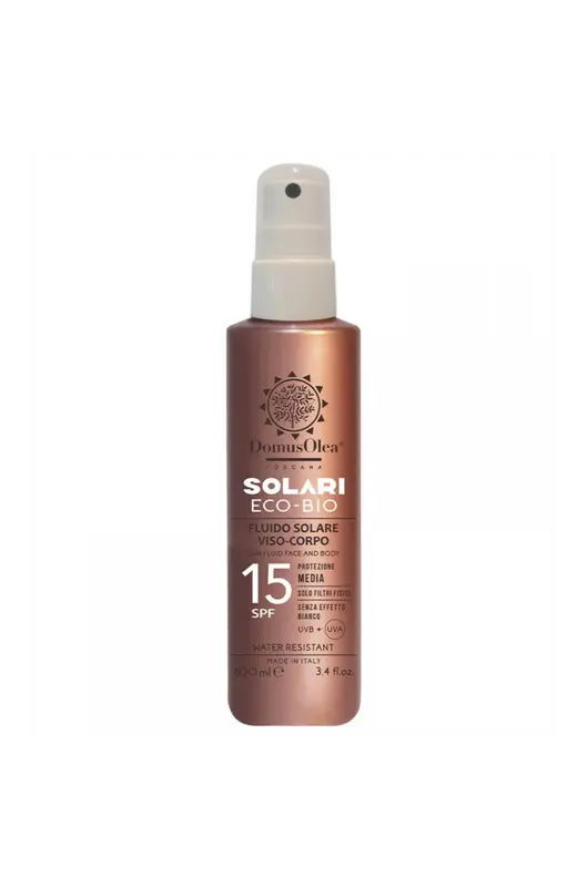 Domus olea toscana Face & Body Sun Fluid SPF15 100 ml