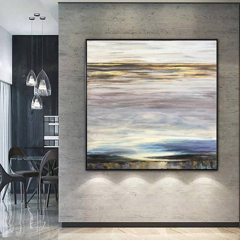 Abstract Oil Painting On Canvas Extra Large Abstract Landscape Painting Original Unique Abstract Painting Creative Art Work |...