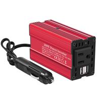 200w Car Inverter, 12v to 110v, Cigarette Lighter Plug, 2 USB + 1 AC Outlet, Compact And Space-Saving, a Must-Have In The Car...