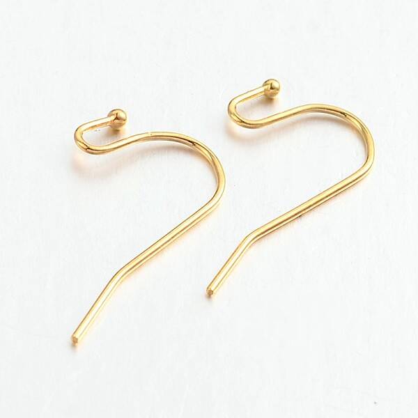 Brass Earring Hooks for Earring Designs