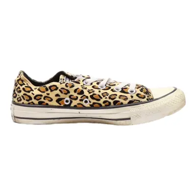 CONVERSE Chuck Taylor All Star Low Top Trainers Cream Canvas Womens UK 4