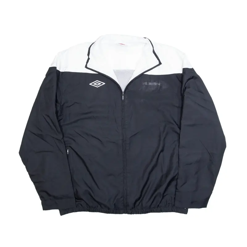 UMBRO Sports Black Track Jacket Mens XL