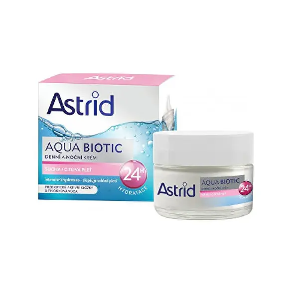 Astrid Crema Giorno E Notte Per Pelli Secche E Sensibili Aqua Biotic 50 Ml