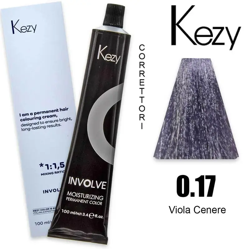 Kezy Involve Color 100 Ml Viola-Cenere 0.17
