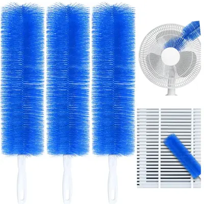 Buy 1 Get 3,Fan Cleaner Brush,Duster,Cleaner Brush,Bendable Microfiber Head,Reusable Dust Remover,Washable,ldeal for Ceiling ...