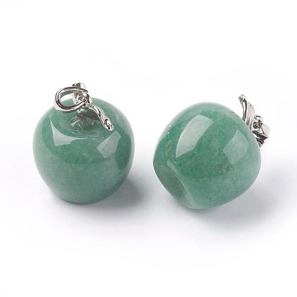 Natural Green Aventurine Pendants