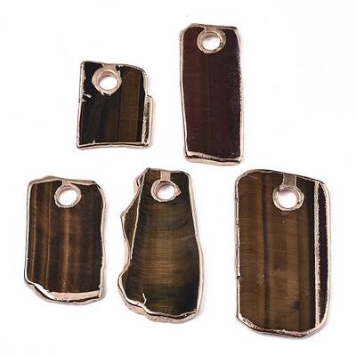 Natural Tiger Eye Pendants