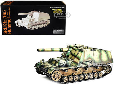 German Sd.Kfz.165 Hummel Self-Propelled Gun #313 Late Production, German Army NEO Dragon Armor Series 1/72 Plastic Model ...