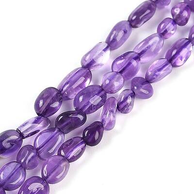 Natural Amethyst Beads Strands