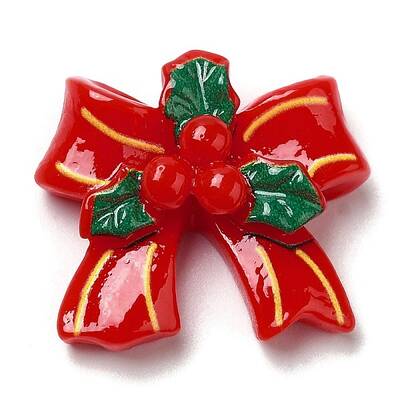 Christmas Theme Opaque Resin Cabochons