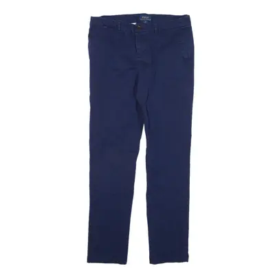 POLO RALPH LAUREN Chino Trousers Blue Regular Tapered Boys W26 L24