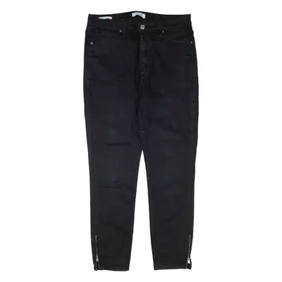 CALVIN KLEIN Mens Jeans Black Regular Skinny W32 L27