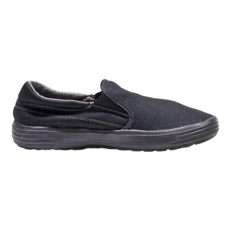 SKECHERS Pump Shoes Black Synthetic Mens UK 7
