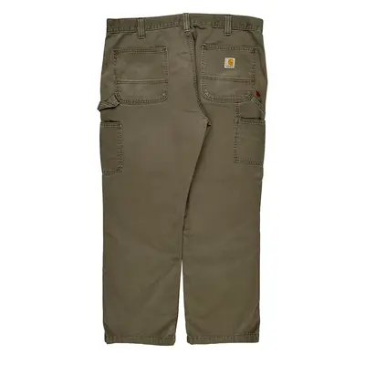 Carhartt Carpenter Trousers - 38? Waist Khaki Cotton