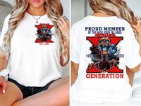 Generation X & Y T-Shirt Legendary Metal Hard Rock Band Tee 100% Cotton Heavyweight Classic Fit Best RocknRoll Shirt of the Y...