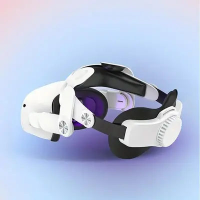 Head Strap for Meta/Oculus Quest 2, Replacement Virtual VR Headwear for Quest 2 Elite Straps, Enhanced Support & Gaming Im...