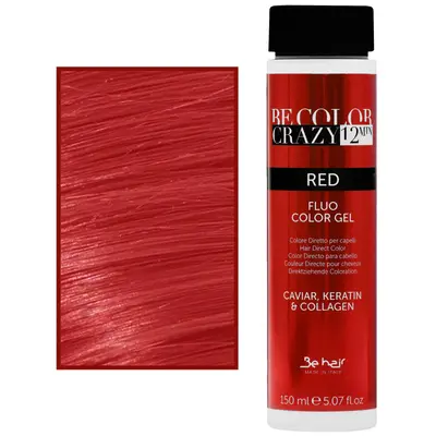 Be Hair Be Color Crazy Gel Hair Toner 150ml Red
