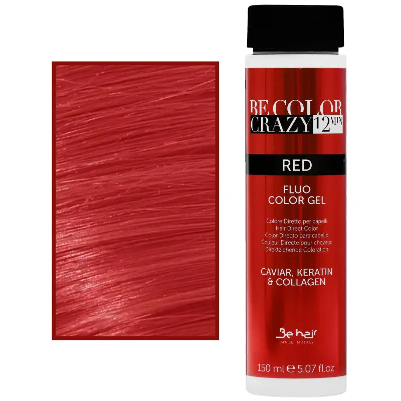 Be Hair Be Color Crazy Gel Hair Toner 150ml Red