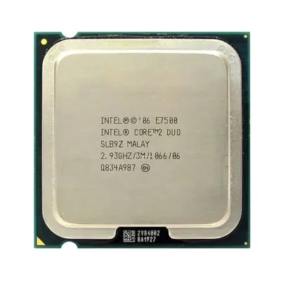 583006-001 HP 2.93GHz 1066MHz FSB 3MB L2 Cache Socket LGA775 Intel Core 2 Duo E7500 Dual-Core Processor