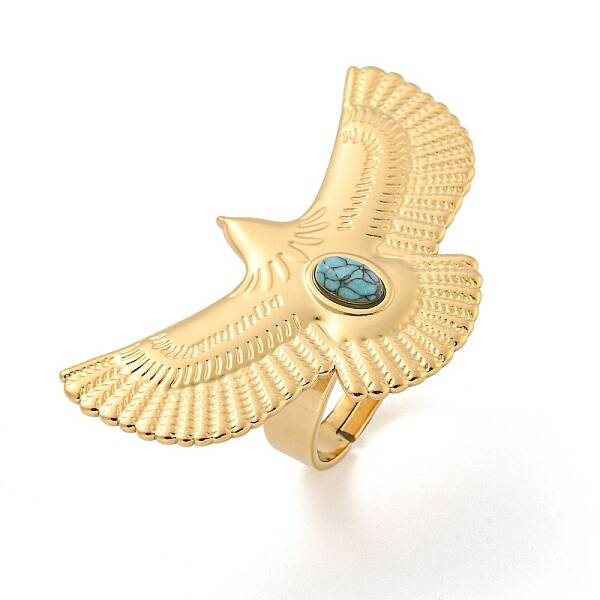 Eagle 304 Stainless Steel Adjustable Rings for Women