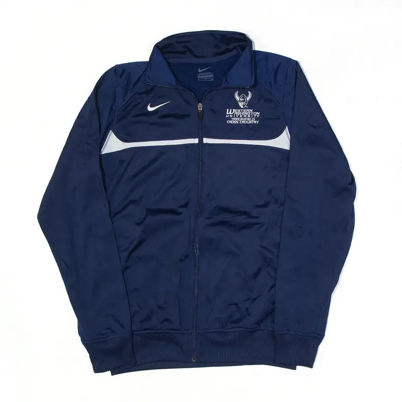 NIKE Washington University Athletics Track Jacket Blue Mens S