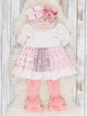 Happiest Birthday Party Ruffle Outfit