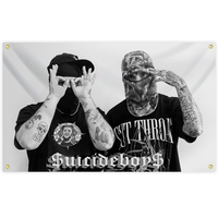Suici-de Music Boys Music Album 3x5Ft Flag Cover of American Rapper Tapestry Double Printing Decoration Signs for Bedroom Col...