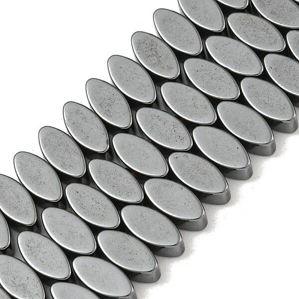 Non-magnetic Synthetic Hematite Beads Strands