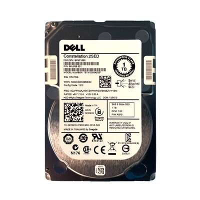 XKGH0 Dell 1TB 6Gb/s SAS 7200 2.5-Inch Hard Drive