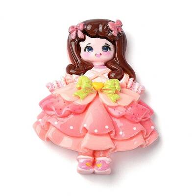 Cartoon Girls Opaque Resin Decoden Cabochons