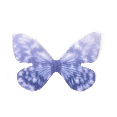 Gradient Color Cloth Butterfly Ornaments