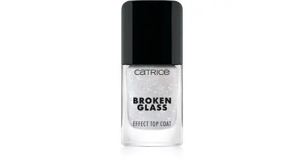 Catrice Broken Glass Effect Top Coat Nails with Glitter Color 050 Sparkling Reflection 10.5 ml