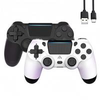 Wireless Controller 2 Pack for PS4/ Slim/Pro/Windows PC /  Smartphone Dual Vibration Game Joystick Controller Compatible with...