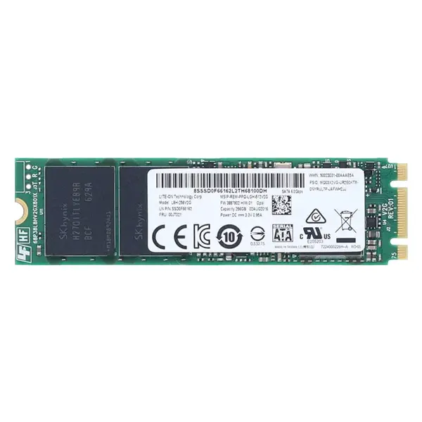00JT021 Lenovo 256GB SATA 6Gb/s M.2 2280 Solid State Drive for ThinkPad
