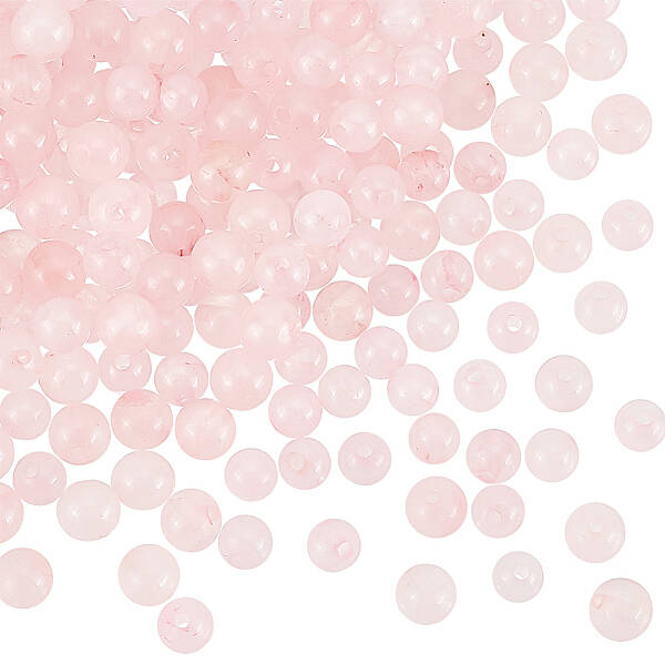 Natural Rose Quartz Beads Strands