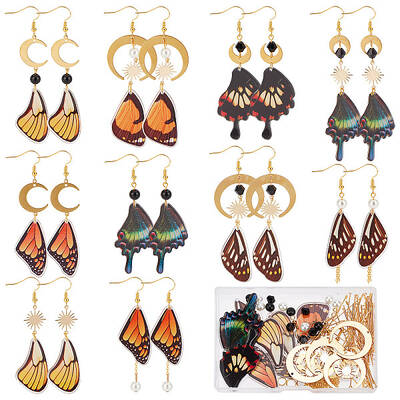DIY Butterfly Wing Earring Making Kit